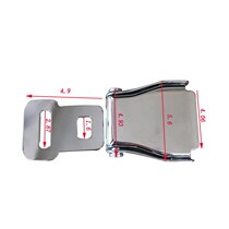 Insurance with lock catch airplane buckle Car ship traction bed stretcher Pleasure equipment with seat belt accessories