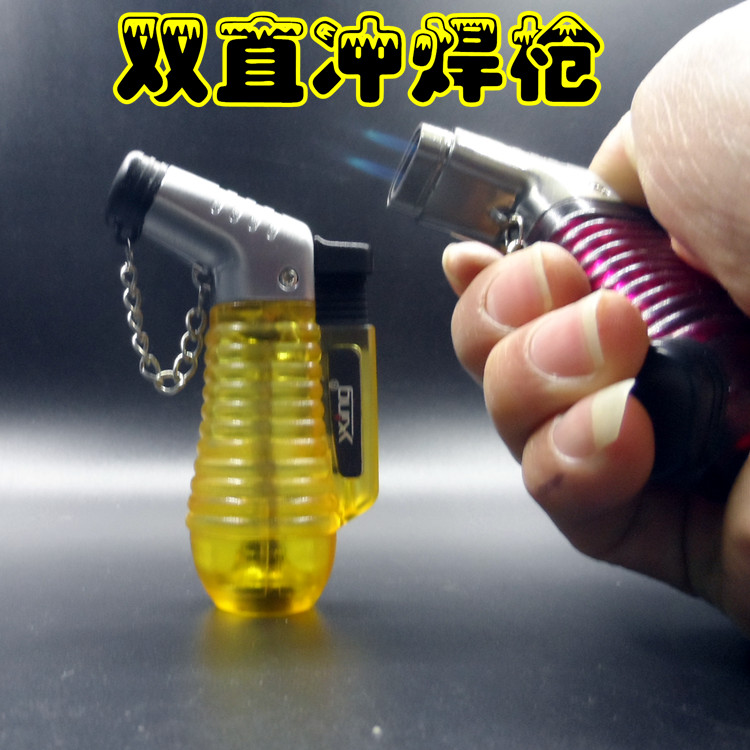 Thẳng vào súng phun nhẹ hơn hàn nhỏ ngọn đuốc igniter blowtorch điểm cigar hương moxibustion chế biến đồ trang sức đường nghệ thuật