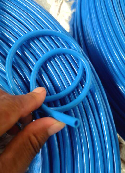TPU5.8*3.8透明PU管耐油软管气管通料管套管内径3.8mm竹节套管