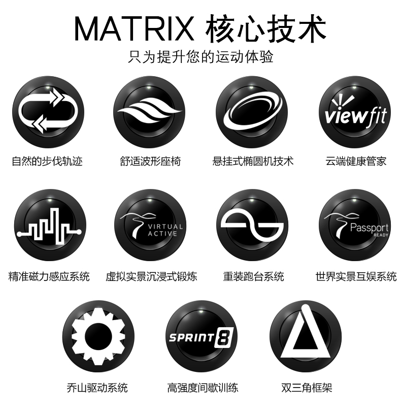 Máy chạy bộ tại nhà Qiaoshan của Mỹ Matrix T70 sang trọng thiết bị thể dục nhịp điệu thông minh sốc chính hãng - Máy chạy bộ / thiết bị tập luyện lớn máy chạy bộ tốt
