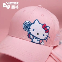 VICTOR威克多Hello Kitty凯蒂猫胜利男女运动帽子鸭舌棒球KT213