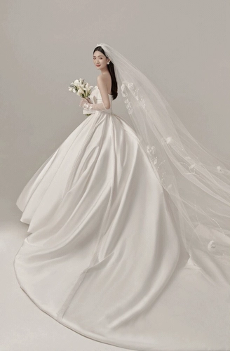 Белое ретро свадебное платье для влюбленных, реквизит для фотографии без рукавов, коллекция 2022