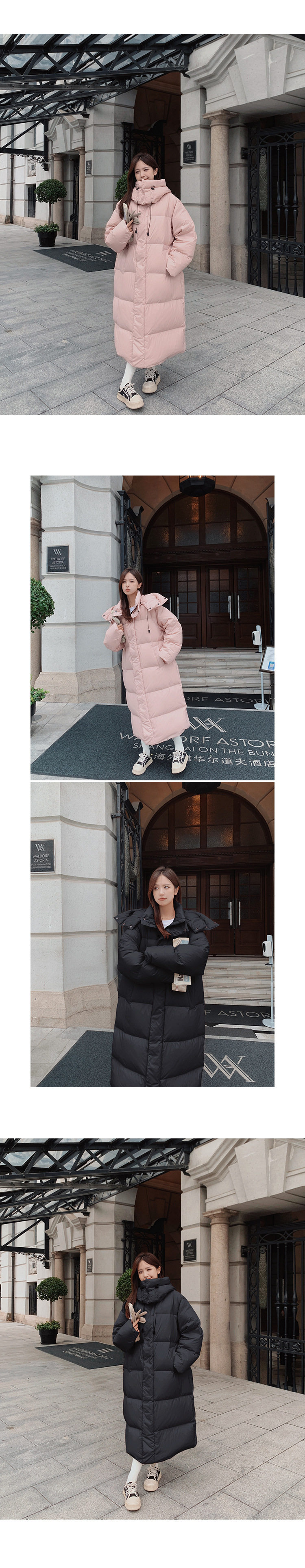 Пальто для беременных 孕妇羽绒服oversize休闲百搭简约设计感连帽chic长款高级感外套女 Europe, Girl, Silk