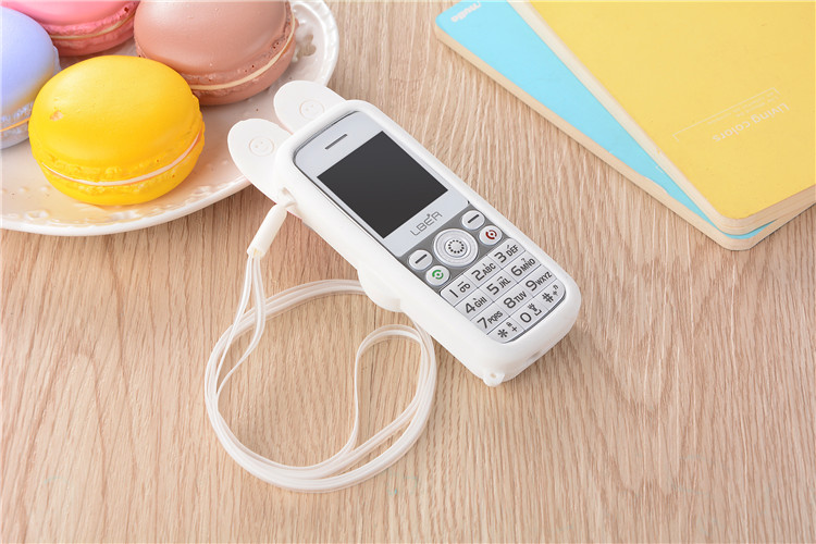 Long Bell K100 Children Mobile Mobile Phiên bản viễn thông Mini Super Little Phim hoạt hình dễ thương Nam và nữ