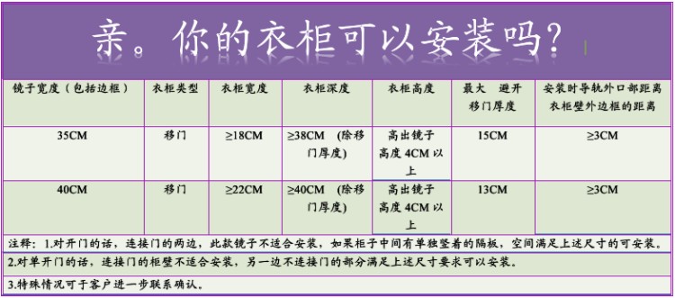 Gương tủ quần áo có thể thu vào gương thay đồ gương toàn thân - Gương gương phòng tắm