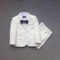 Handsome Childrens Western-style clothes Baby suit autumn Winter Flower Girl gown English Suit Students Piano Performance