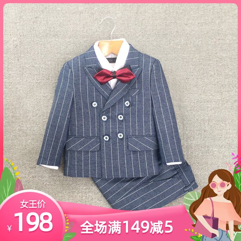 Children's tuxedo Men's Inn Flower Boy Scout Boy Ssuit Boy suits suit Body Suits for Casual Baby Boy's Costume Autumn winter