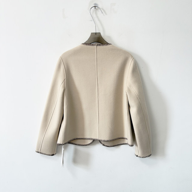 [Same Style as in the Mall] Na-A7190 New Women's 2026 Spring Fashion Stylish Versatile Slim-Fit Short Jacket