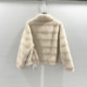 [Same Style as in the Mall] D-25571 New Women's 2025 Winter Fashion Elegant Loose-Fitting Snow Lamb Mink Coat Trendy