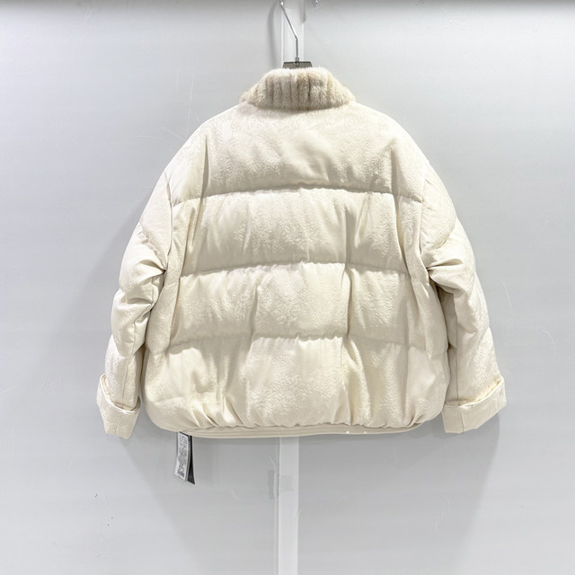 Same Style as in the Mall Ddf-Dy3916 New Women's 2025 Winter Fashion Elegant Versatile Age-Reducing Goose down Jacket Trendy