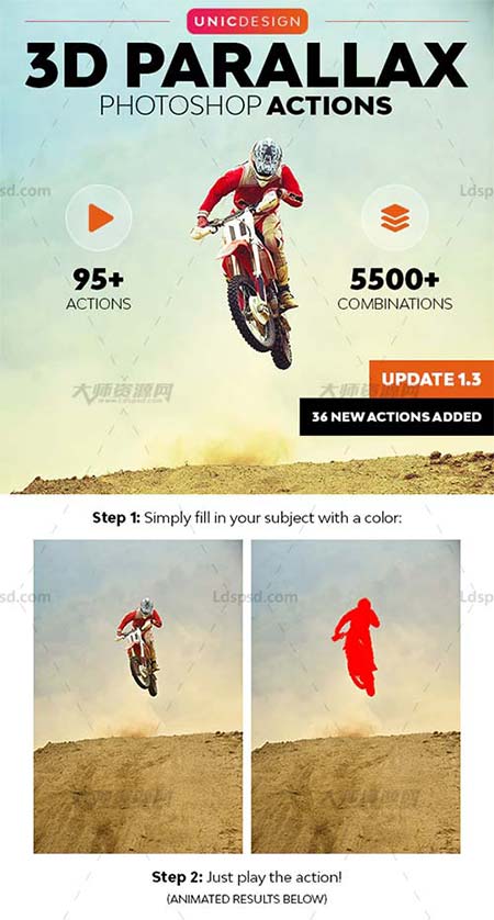 3D Parallax Animated Photoshop Actions.jpg