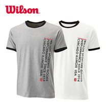 Wilson Wilson Wilson 20 summer new mens tennis suit sports short sleeve T-shirt M SINCE 1914 TEE