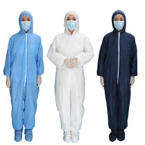 Disposable protective clothing farm pig farm pesticide spraying one-piece work clothes full-body cover summer dust-proof and breathable