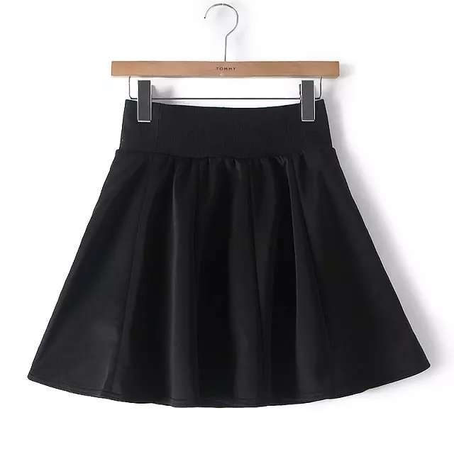 2016 Quần short len ​​dày nữ mùa thu đông là quần ren mỏng, quần ống rộng mặc quần cạp cao cạp cao quần lửng nữ hàn quốc