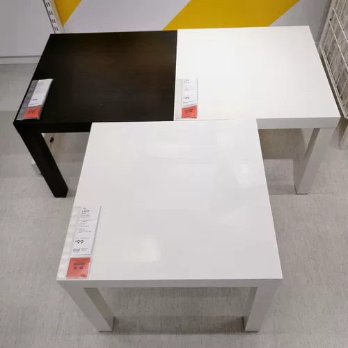 49 Приставной столик IKEA LAC для дома Журнальный столик Прикроватная тумбочка Маленький журнальный столик Квадратный стол Угловой столик Агентство по закупкам дома IKEA