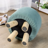 Новый круглый табурет квадратный квадратный круглый диван диван Dun Fleece Fleece Antiplip круглый стул Квадратный стул квадратный стул