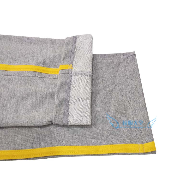 Tùy chỉnh mùa xuân, mùa hè và mùa thu đồng phục học sinh mới quần màu xám cotton quần bó sát với một thanh vàng quần dài thẳng váy trẻ em