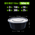 hop com giu nhiet clock and clock Tốt gia đình tròn 1000ML hộp ăn trưa dùng một lần hộp đóng gói dày takeaway hộp ăn trưa thức ăn nhanh hộp ăn trưa bát súp - Hộp cơm điện sưởi ấm hộp com giữ nhiệt zojirushi Hộp cơm điện sưởi ấm