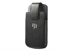 Original plant BlackBerry Q10 genuine leather Sleeping sleeve BlackBerry Q10 leather sheath protective sleeve Handheld with hanging waist mobile phone cover