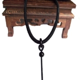 Оригинальная агатовая подвеска, ожерелье из шнура из воскового агата, изумрудный ремешок