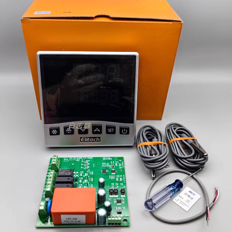 Jingchuang Ltc-100 Temperature Controller Refrigeration Defrost Fan Three-Way Output Split-Type Thermostat