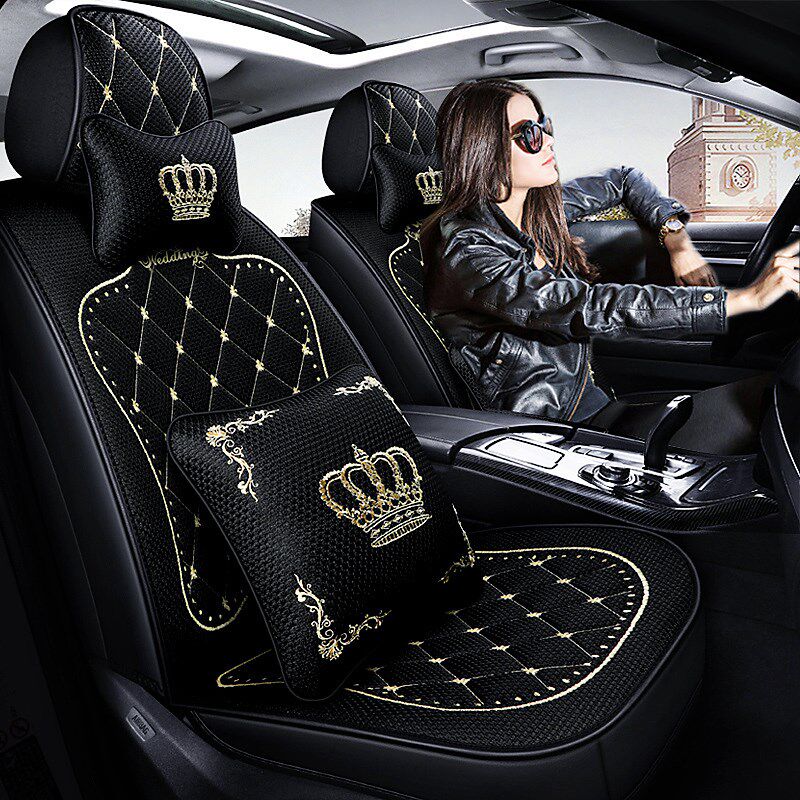 Car seat cushion four seasons general Buick Yinglang Angkola Excelle Regal micro blue special summer cloth all-inclusive seat cover