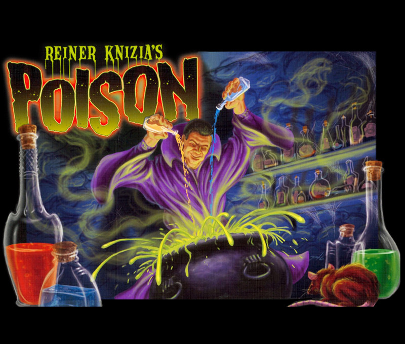 Poison Duyao 3-6 people table card game Xingyue workshop DIY portable card version board game g05