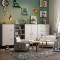 Kids fun light luxury sofa cat children sofa minibaby chair lazy sofa seat locker combination