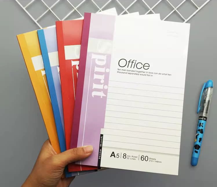 Light A5 Soft face Transcript office Notebook Work Conference notepad Soft Transcript 20 40 60 80100 80100-Taobao