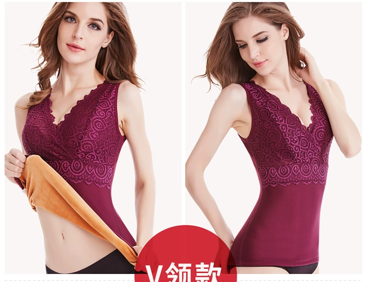 Áo nhung nữ dày đẹp cơ thể áo giáp vàng áo giáp khoét eo thắt lưng áo mùa đông sốt ấm áp