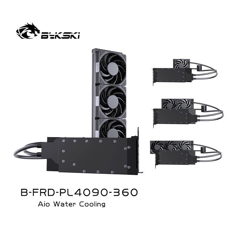 Видеокарта Bykski B-FRD-PL4090 со встроенным водяным охлаждением Peladn RTX4090