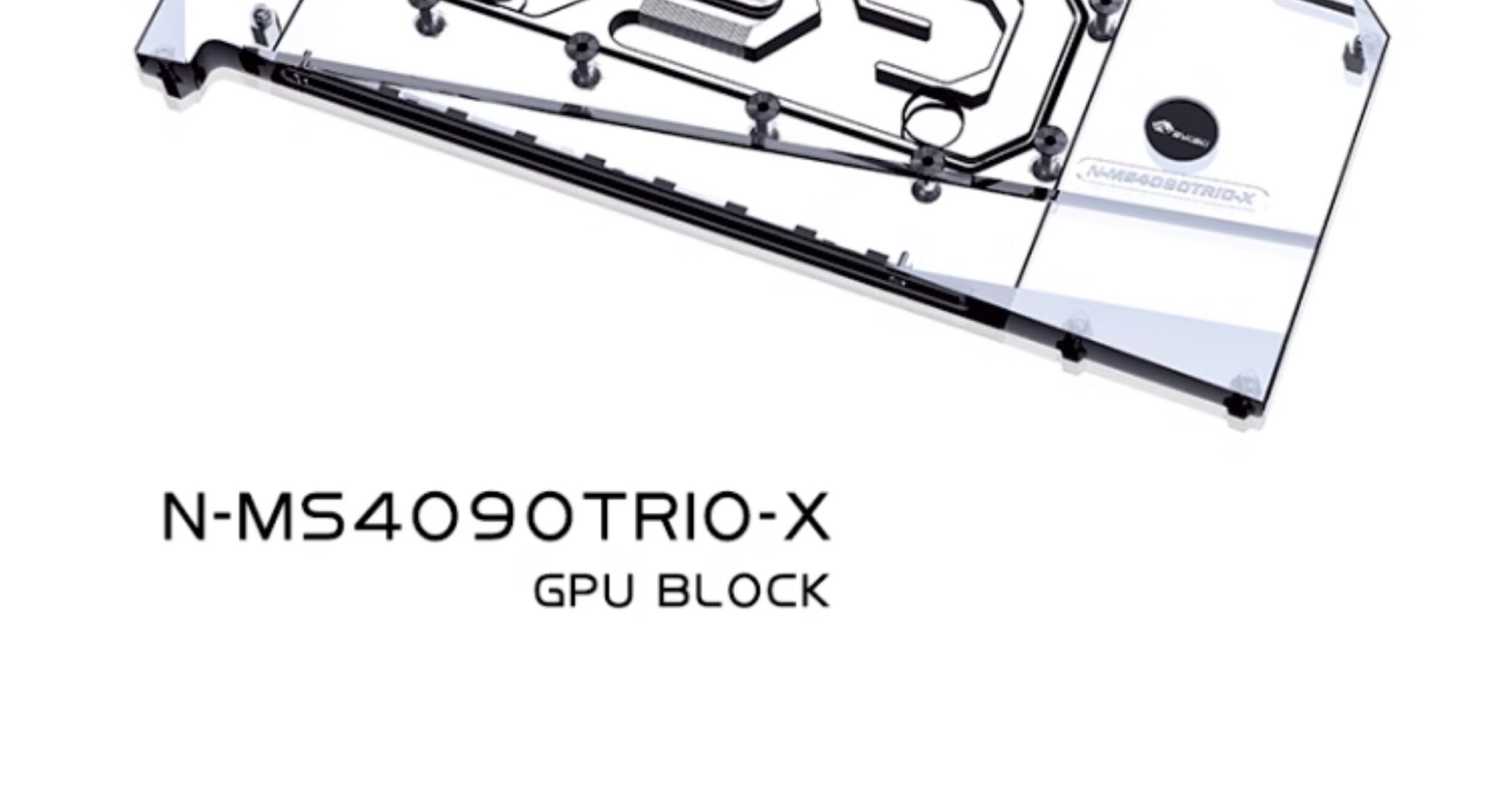 Bykski N-MS4090TRIO-X 显卡水冷头微星RTX 4090 Gaming X Trio