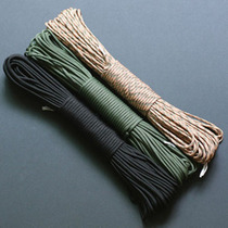 Outdoor tied knot rope 7 core umbrella rope Tent rope Camping rope Knife rope Tied rope