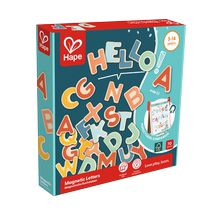 Hape Animal Alphabet Magnetic Sticker Children Early Education Puzzle Toy Creative Colorful Learning Characters Can Be Matched To The Drawing Board 2Y