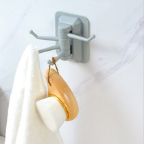 Strong hook wall-tight wall indentation-free punch multi-purpose towel frame plastic super-strong weighing household