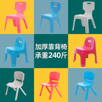 Jubilee Dragon D-2099 childrens stool plastic thick toddler with backrest chair low stool kindergarten baby small chair