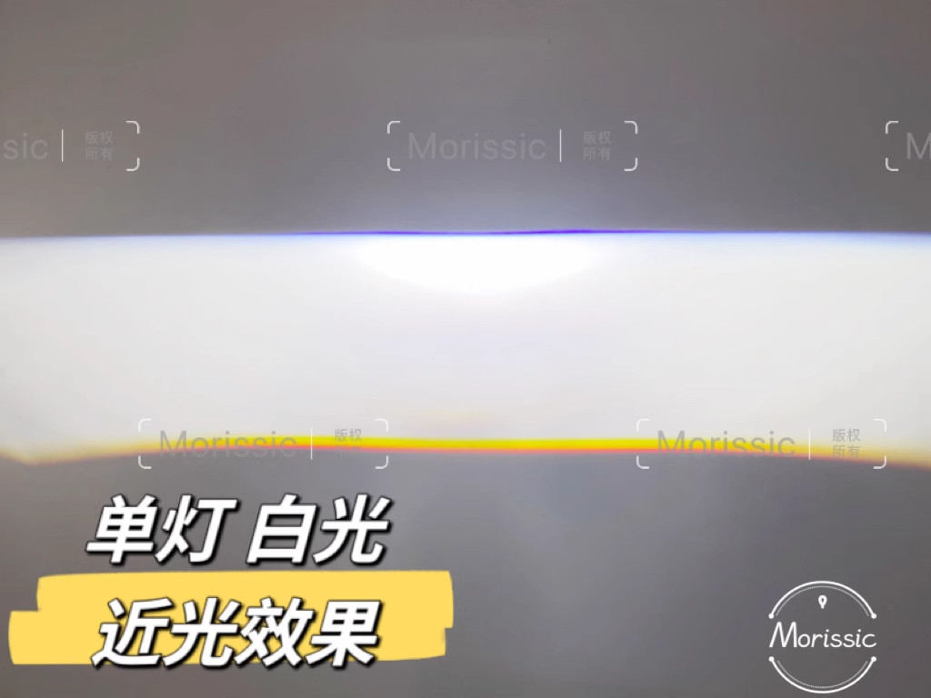 Противотуманные фары 12v60瓦车灯超亮led汽车激光雾灯总成改装透镜远近光一体高低灯 Morissic