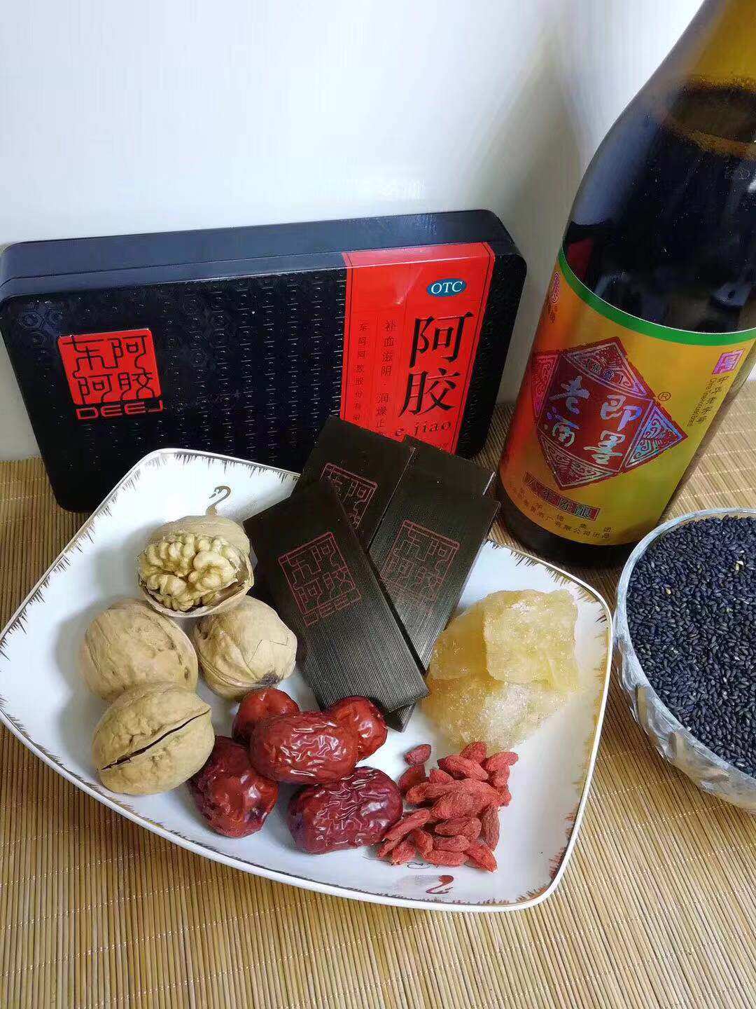 Dong-e-jiao donkey-hide gelatin cake raw materials one-stop purchase of donkey-hide gelatin cake delicious nourishing a kilo pack