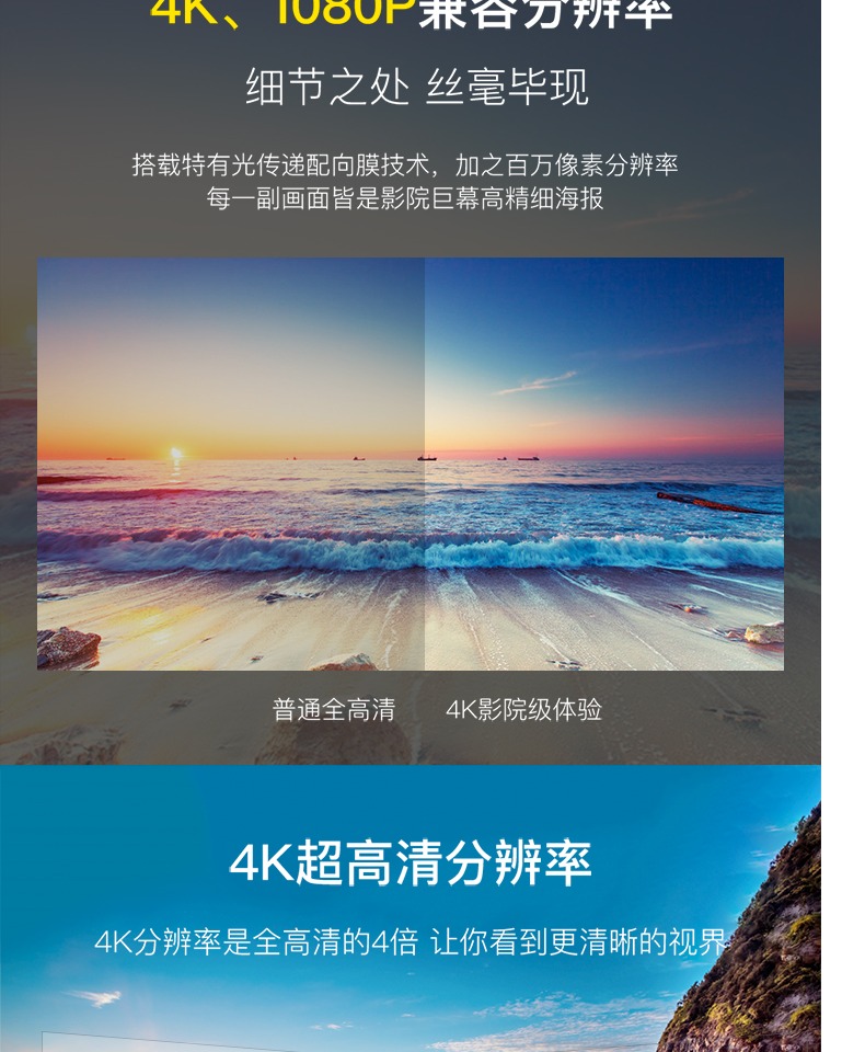 Nut máy chiếu V9 wifi nhà không dây rạp hát tại nhà 3D văn phòng nhỏ tiện lợi điện thoại di động ban ngày đầu tư trực tiếp bằng giọng nói thông minh không có màn hình TV J7 nâng cấp máy chiếu 4K HD 1080p