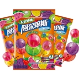 阿尔卑斯 Lollipop Double Наслаждайтесь бейсболом странная корзина бейсбол арбуз арбуз фруктовые дети не могут закуски конфеты