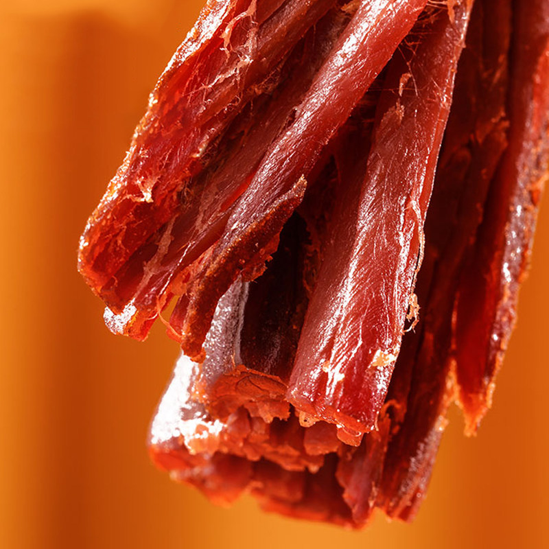 Mengdu Inner Mongolia Hand-Shredded Beef Jerky, Air-Dried Spicy Beef Jerky, Cooked Food, Vacuum-Packed Ready-To-Eat Snacks
