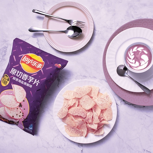 Le Xinpin Картофельные картофельные чипсы 6 пачек с едой, одна коробка с большими мешками с закусками с закусками.