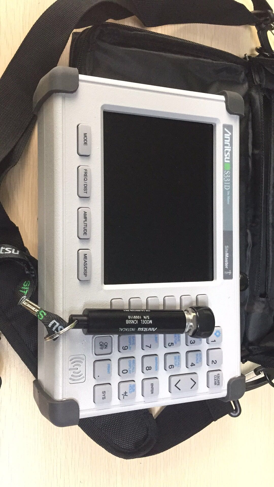 Special price for sale Japanese Anlitian feed tester Anritsu S331D calibration piece Shoulder Bag Charger