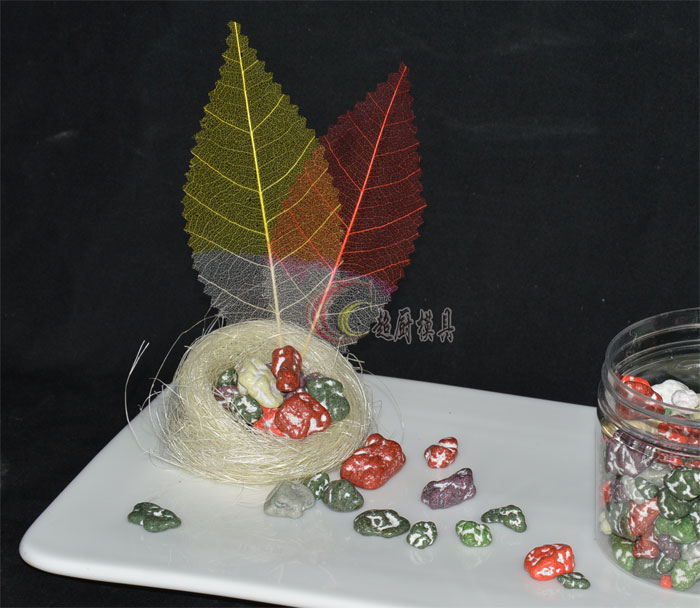 Creative Nest Silk Color Tùy chọn Sáng tạo Thực phẩm lạnh Ý Ẩm thực Ý Dụng cụ trang trí Tấm siêu bếp - Tự làm khuôn nướng khuôn kem