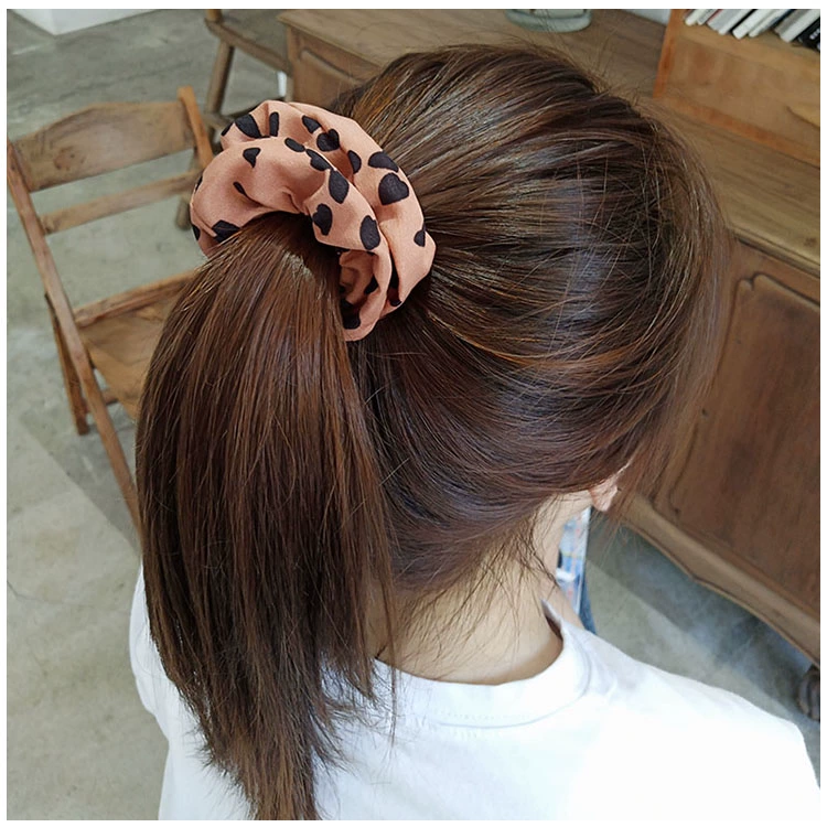 Hàn Quốc lưới màu đỏ dây tóc ruột già vòng trong đầu dây cột tóc đuôi ngựa buộc tóc trang sức buộc tóc yêu dây cao su đội đầu cô gái hoa - Phụ kiện tóc