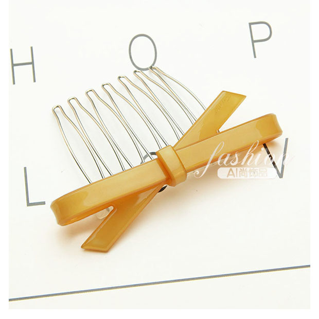 Kẹp tóc acrylic kẹp tóc Phiên bản Nhật Bản và Hàn Quốc của kẹp tóc trang sức đầu bangs đảo ngược chèn lược chải tóc Hàn Quốc phụ kiện kẹp tóc - Phụ kiện tóc dây buộc tóc cho bé gái
