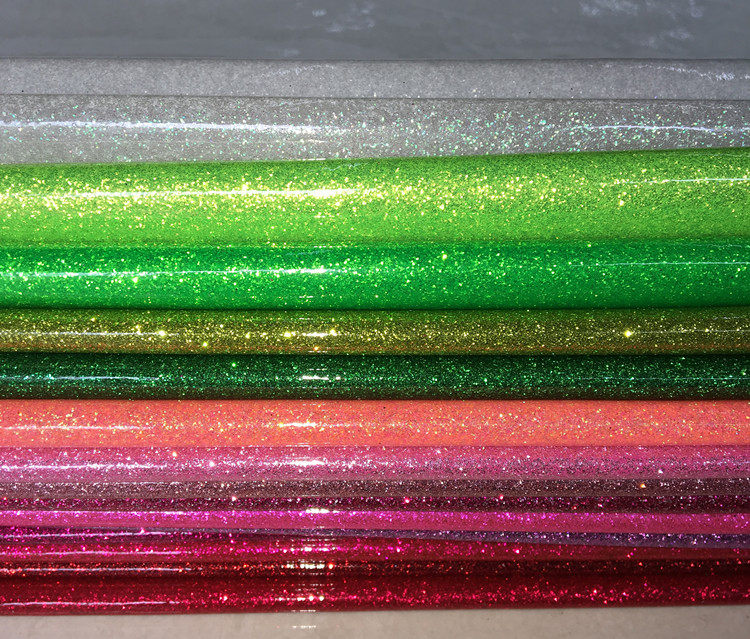 巴黎钻石格利特闪粉特殊皮革透明pvc鞋材装饰移门淘气堡皮革面料详情17