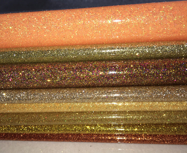 巴黎钻石格利特闪粉特殊皮革透明pvc鞋材装饰移门淘气堡皮革面料详情16