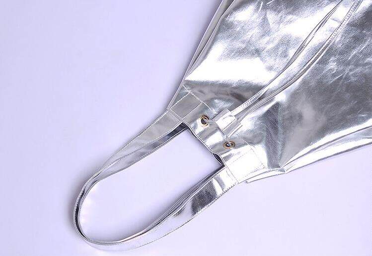 PU101贴膜人造革服装革皮革面料仿皮DIY手工柔软金属革 皮料布料详情12