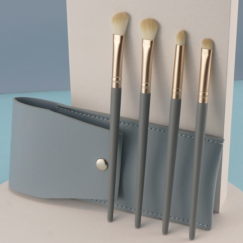 Eye shadow brush 4 eye cover brushed makeup brush set soft hair fainting brush nose and shadow brush ultra soft animal hair